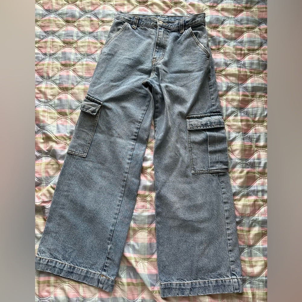 Brandy Melville John Galt Cargo Jeans Small